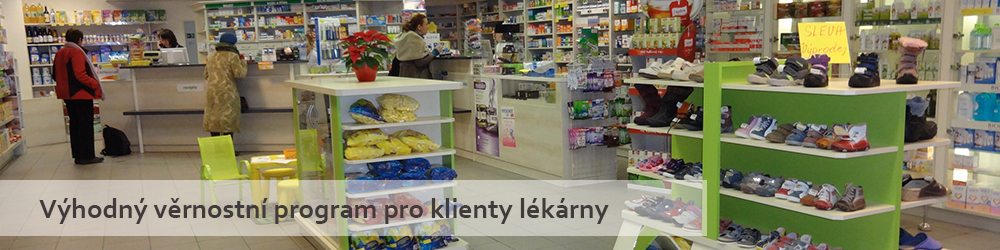 Výhodný věrnostní program pro klienty lékárny